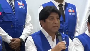Josué Gutiérrez, defensor del Pueblo, defendió propuesta de restringir circulación de motos por 12 horas. / Video: Canal N
