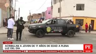 Joven de 17 años es asesinado en su cumpleaños en La Perla