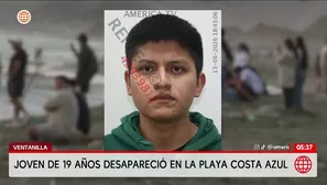 Joven de 19 años desaparece en el mar de Ventanilla. Foto y video: América Noticias