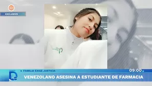 El asesinato de Cindy: un sueño truncado por un venezolano. Foto y video: América TV