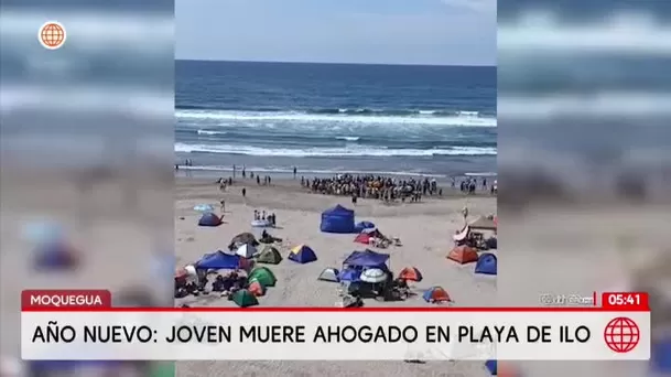 Joven de 24 años muere ahogado en playa Pozo de Lisas de Ilo en Moquegua. Foto: América Noticias Joven de 24 años muere ahogado en playa Pozo de Lisas de Ilo en Moquegua. Foto: América Noticias