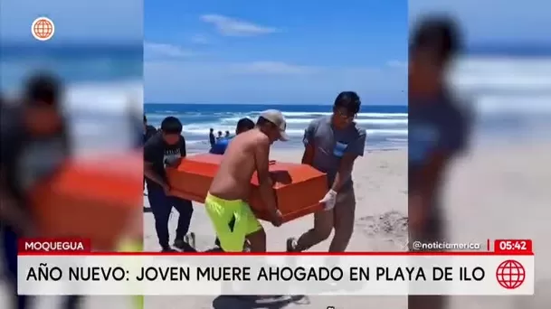 Joven de 24 años muere ahogado en playa Pozo de Lisas de Ilo en Moquegua. Foto: América Noticias Joven de 24 años muere ahogado en playa Pozo de Lisas de Ilo en Moquegua. Foto: América Noticias