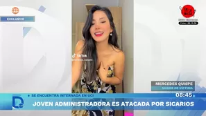 Joven empresaria lucha por su vida tras brutal ataque en Ate. Foto y video: América TV