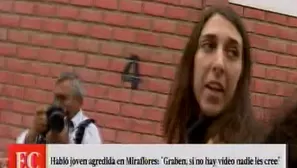 Micaela de Osma Sovero denunció a su agresor.