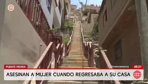 Joven de 21 años es asesinada de un balazo en la cabeza en Puente Piedra. Foto y video: América Noticias
