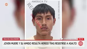 Joven es asesinado en losa deportiva de Villa El Salvador tras resistirse a robo. Foto y video: América Noticias