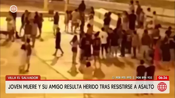 Joven es asesinado en losa deportiva de Villa El Salvador tras resistirse a robo. Foto: América Noticias