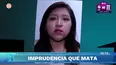 Joven contadora muere tras choque de motocicleta y camión en Ate. Foto y video: Domingo Al Día