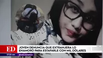 Venezolana habría estafado a joven. (América TV)