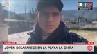 Joven estudiante desaparece en la playa La Chira de Chorrillos
