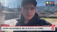 Joven estudiante desaparece en la playa La Chira de Chorrillos