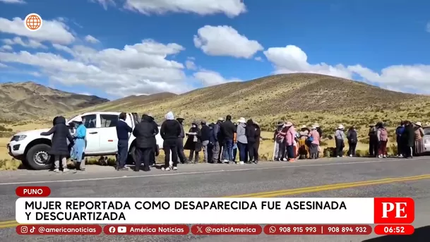 Mujer reportada como desaparecida fue asesinada y descuartizada en Puno. Foto: América Noticias