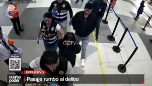 Joven fue detenida en el Jorge Chávez con droga rumbo a Japón. La Dirandro investiga a su enamorado y dos primos por integrar una red familiar que la habría usado como burrier. Video: Canal N