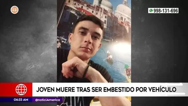 Luis Chacón Méndez laboraba como repartidor de delivery de una pizzería | Imagen: América Noticias Luis Chacón Méndez laboraba como repartidor de delivery de una pizzería | Imagen: América Noticias