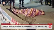 Joven murió tras ataque armado de vándalos en Independencia