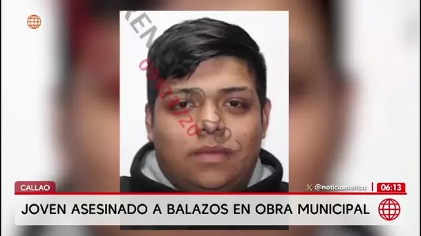 Obrero de 20 años es asesinado a balazos en obra de Mi Perú/ América Noticias