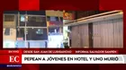 Un joven que fue pepeado por mujeres falleció al interior de un hostal