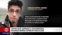 El joven de 24 años se dedica a la publicidad y vive a tres cuadras del Congreso