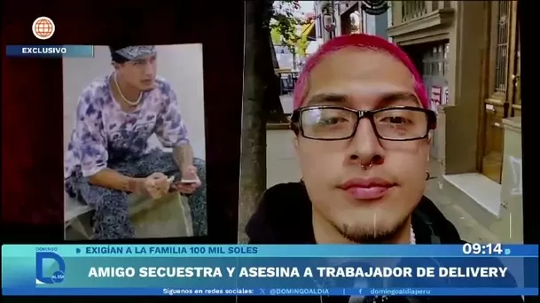 Joven repartidor fue secuestrado  y asesinado por su amigo/ América TV