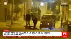 Joven tiró celular a casa de vecina para evitar robo en Chosica