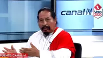 "Quiero pedirle disculpas a todo el pueblo peruano por esa declaración", señaló. Foto y video: América Noticias 