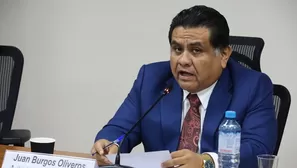 Juan Burgos cuestionó la ausencia del ministro Juan José Santiváñez a la Comisión de Fiscalización. / Video: Canal N