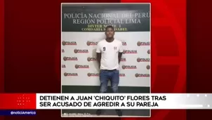 Juan 'Chiquito' Flores fue trasladado a la comisaría de Santa Isabel en Carabayllo. Foto: América Noticias