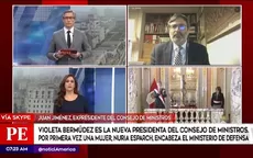 Juan Jiménez sobre elección del Gabinete: "Me parece una excelente decisión" - Noticias de plaza-mayor