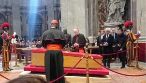 Cardenal Juan Luis Cipriani reaparece en el Vaticano en funeral del papa Francisco. Video: Canal N