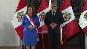 Juan Manuel Cavero Solano juró como nuevo ministro de Justicia, tras la renuncia de Juan José Santiváñez. / Video: Canal N