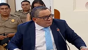 Ministro del Interior, Juan Santiváñez, participó en mesa de trabajo sobre seguridad ciudadana organizado por el Congreso. / Video: Canal N