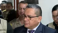 Ministro Juan Santiváñez se pronunció sobre la muerte del policía Darwin Max Condori Antezana. / Video: Canal N