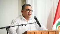 Ministro Santiváñez presenta denuncia penal contra Capitán Culebra. / Video: Canal N