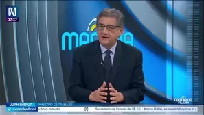 El ministro de Trabajo y Promoción del Empleo, Juan Sheput, defendió el pedido de facultades legislativas presentado por el Ejecutivo y cuestionó el rechazo expresado por algunas comisiones del Congreso./ Video: Canal N