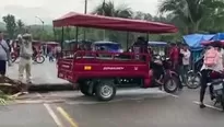 Desde hace algunas horas, la vía se encuentra bloqueada, generando el varado de más de un centenar de vehículos en la zona. / Video: Canal N