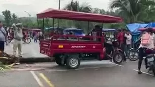 Desde hace algunas horas, la vía se encuentra bloqueada, generando el varado de más de un centenar de vehículos en la zona. / Video: Canal N