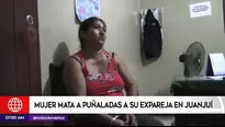 Mujer asesina a hombre en Juanjuí.