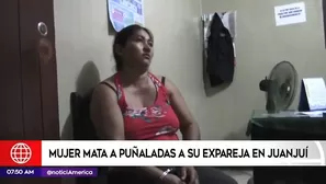 Mujer asesina a hombre en Juanjuí.