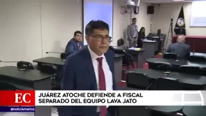 Germán Juárez Atoche, fiscal del equipo Lava Jato. Foto: América Noticias