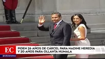 Ollanta Humala y Nadine Heredia.