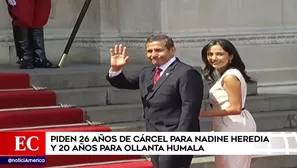 Ollanta Humala y Nadine Heredia.