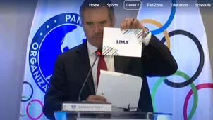 Lima elegida como sede de los Juegos Panamericanos 2027. Foto y video: Canal N