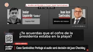 Juez aún no autoriza peritaje clave al audio del caso Santiváñez