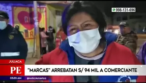 Les robaron 94 mil soles cuando se dirigían a su vivienda