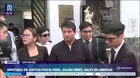 Diputado Julián Pérez Mallqui rechaza acusaciones de agresión tras recuperar su libertad