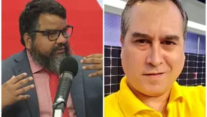 Este martes, los candidatos Julio Arbizu y Mario Bryce protagonizaron un tenso momento 