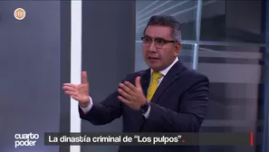 Julio Corcuera analizó la trayectoria de la organización criminal Los Pulpos, comandada por el recientemente capturado Jhonsson Smit Cruz Torres, alias “Jhonsson Pulpo”. Video: Cuarto Poder