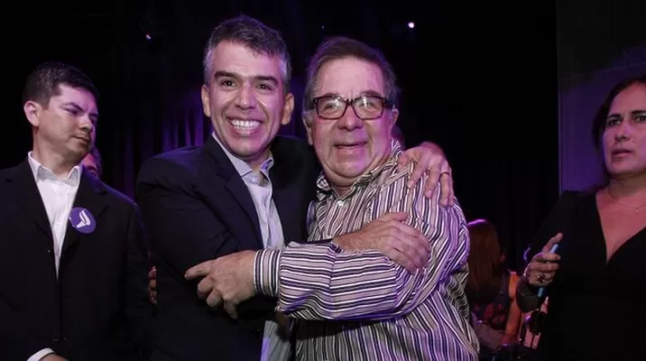 Julio Guzmán y Efraín Aguilar. (Vía: ojo.pe) Julio Guzmán y Efraín Aguilar. (Vía: ojo.pe)
