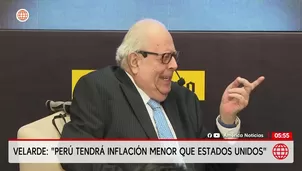 Julio Velarde: Perú tendrá inflación menor que Estados Unidos. Foto y video: América Noticias