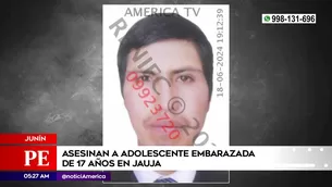 Hombre acusado de asesinar a su pareja de 17 años que estaba embarazada. Foto y video: América Noticias